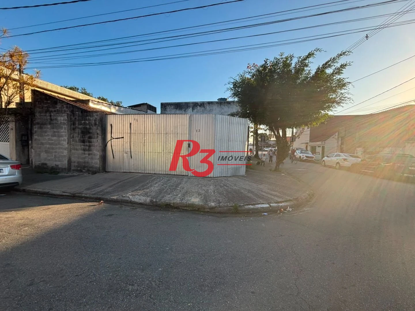 Terreno à venda, 128 m² por R$ 350.000,00 - Caneleira - Santos/SP