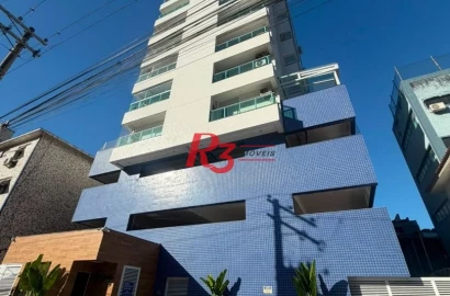 Apartamento com 2 dormitórios à venda, 65 m² por R$ 685.000,00 - Marapé - Santos/SP