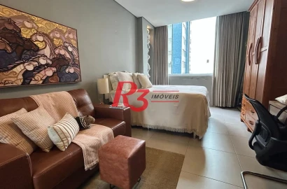 Apartamento com 1 dormitório à venda, 23 m² por R$ 350.000,00 - Boqueirão - Santos/SP