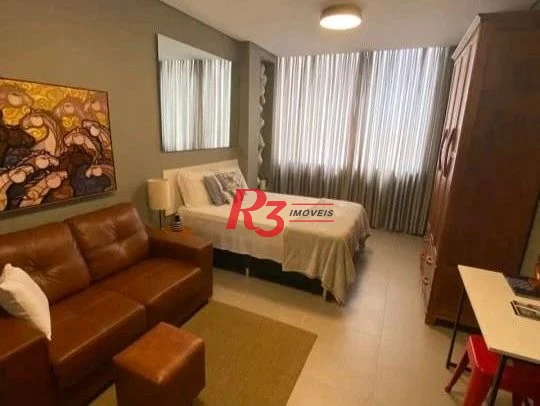 Apartamento com 1 dormitório à venda, 23 m² por R$ 350.000,00 - Boqueirão - Santos/SP