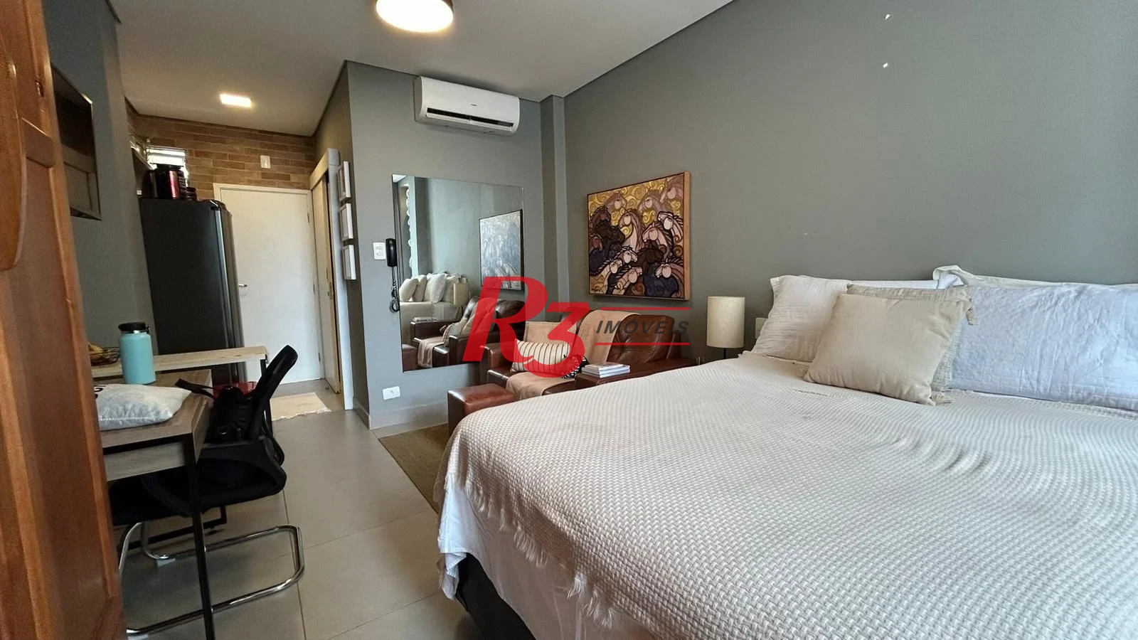 Apartamento com 1 dormitório à venda, 23 m² por R$ 350.000,00 - Boqueirão - Santos/SP