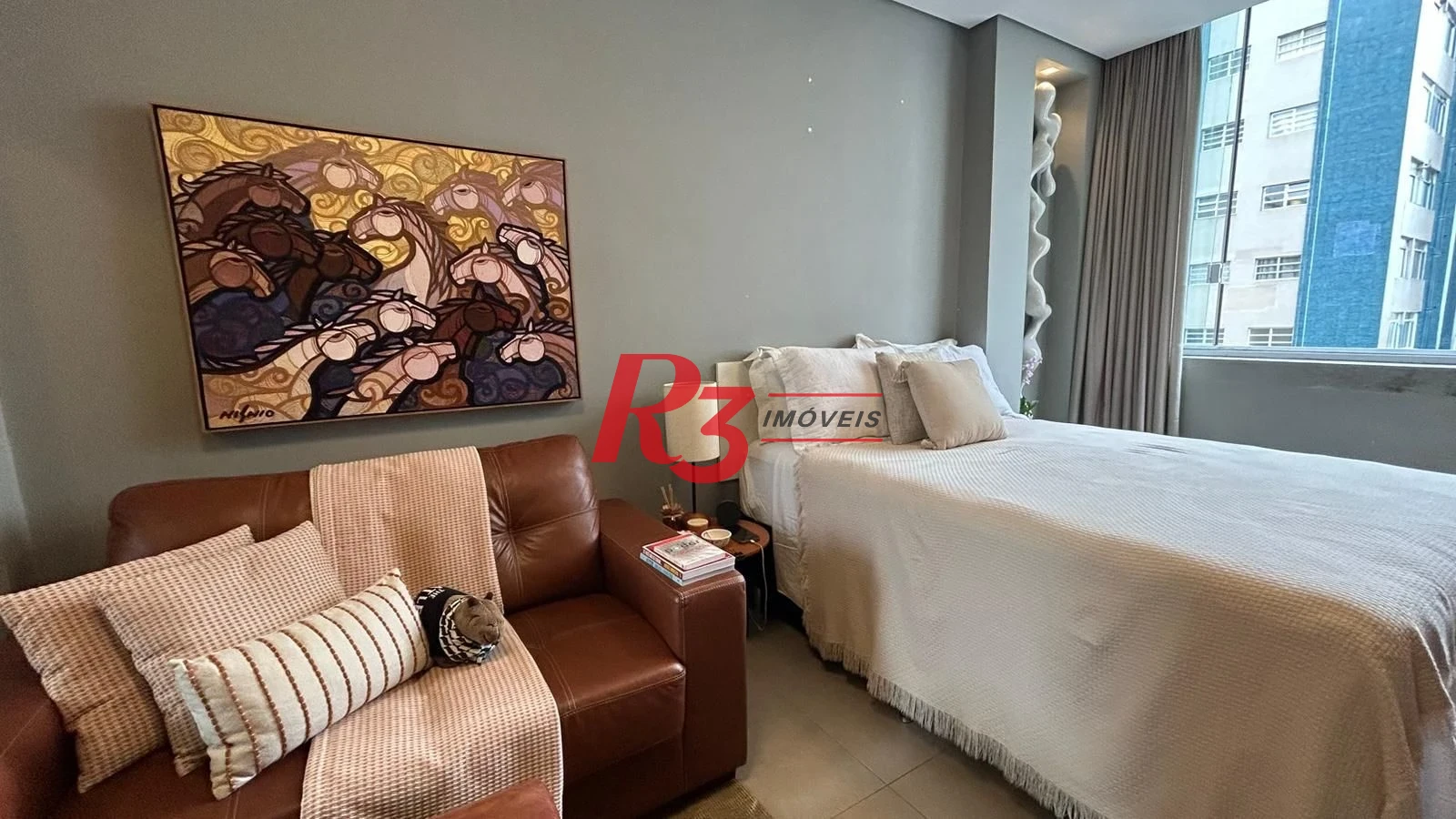 Apartamento com 1 dormitório à venda, 23 m² por R$ 350.000,00 - Boqueirão - Santos/SP
