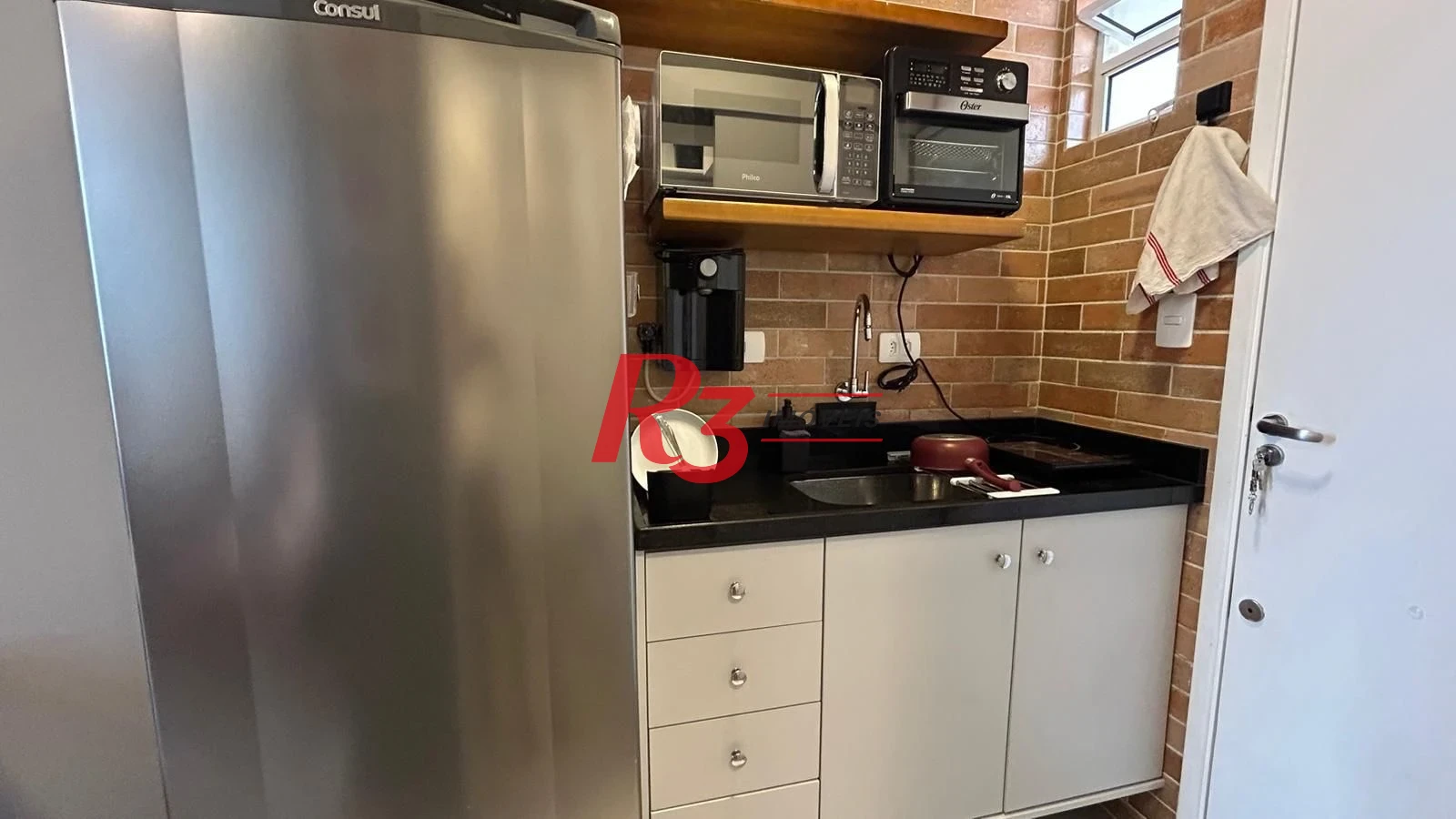 Apartamento com 1 dormitório à venda, 23 m² por R$ 350.000,00 - Boqueirão - Santos/SP