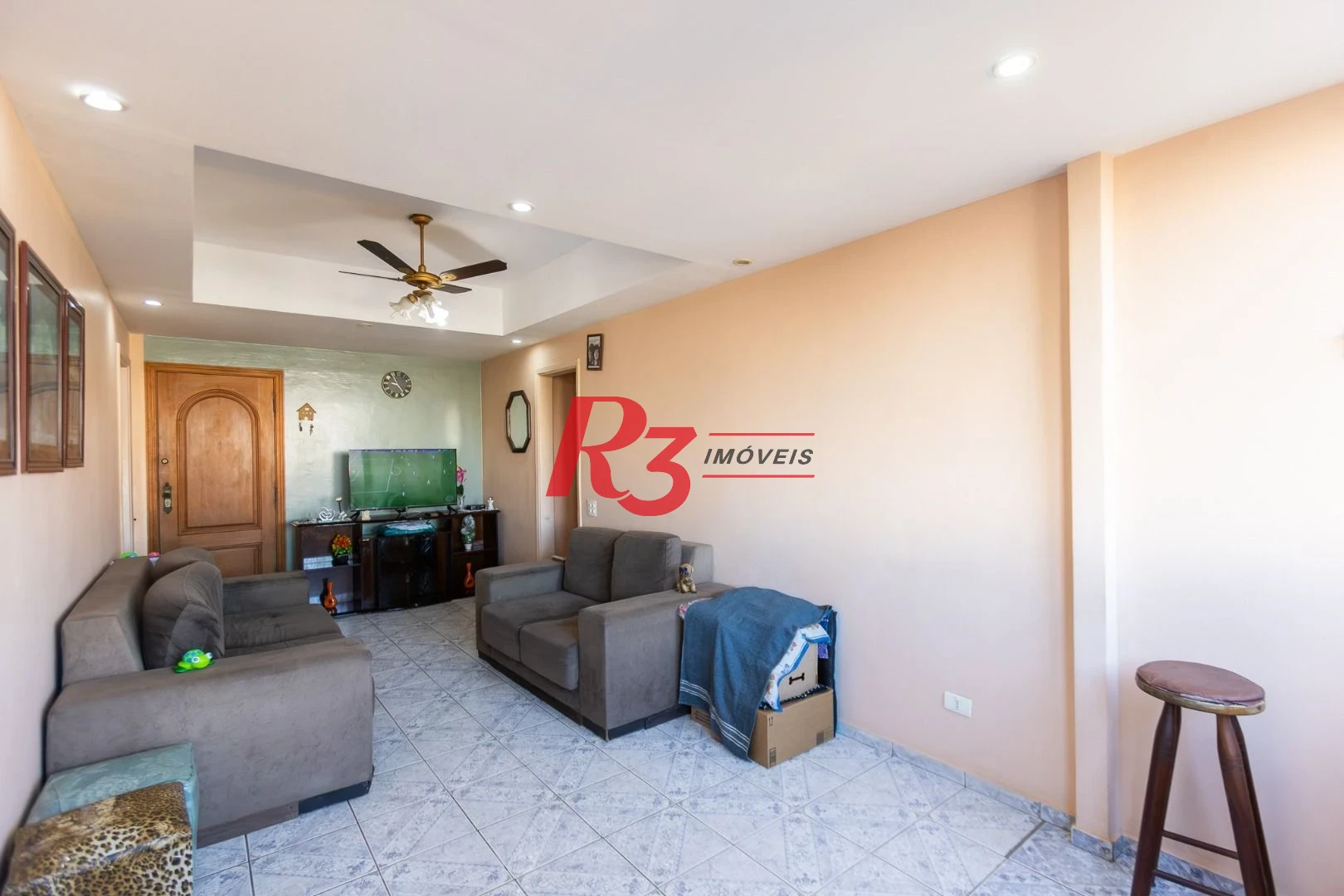 Apartamento com 2 dormitórios à venda, 75 m² por R$ 545.000,00 - Campo Grande - Santos/SP