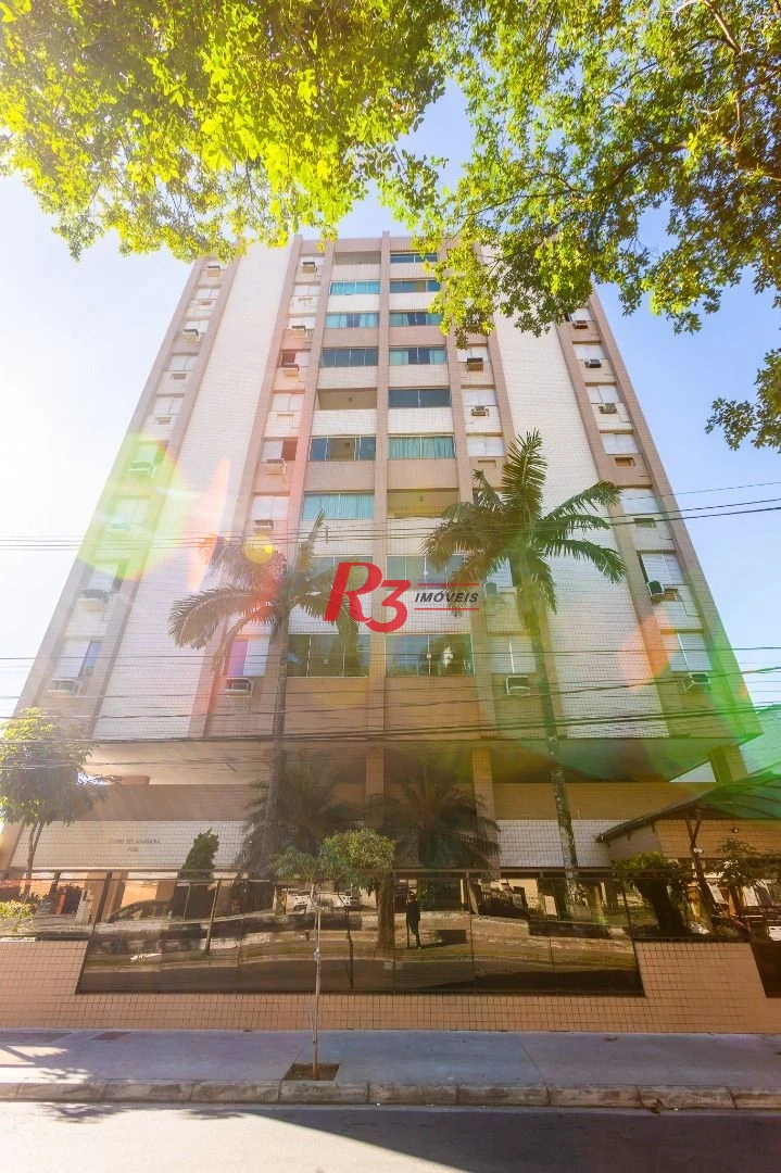 Apartamento com 2 dormitórios à venda, 75 m² por R$ 545.000,00 - Campo Grande - Santos/SP