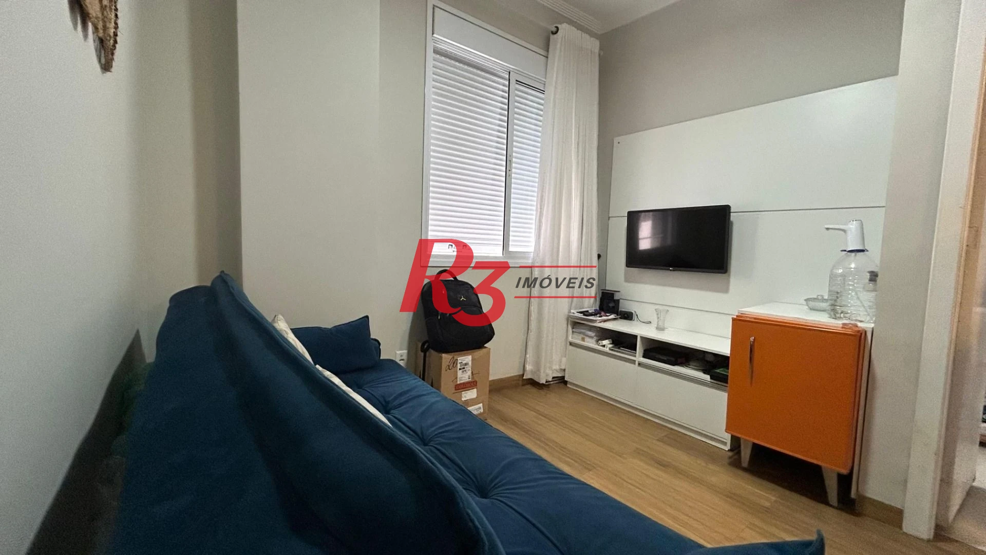 Kitnet com 1 dormitório à venda, 42 m² por R$ 300.000,00 - Embaré - Santos/SP