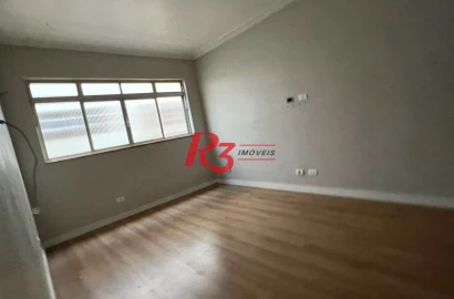 Apartamento com 2 dormitórios à venda, 85 m² por R$ 370.000,00 - Campo Grande - Santos/SP