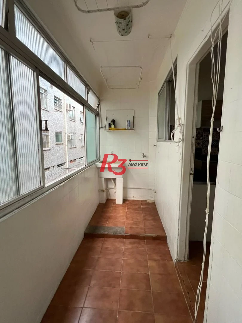 Apartamento com 2 dormitórios à venda, 85 m² por R$ 370.000,00 - Campo Grande - Santos/SP
