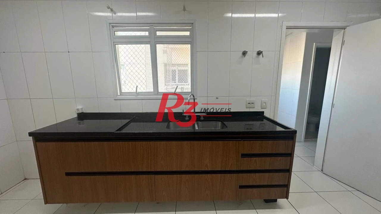 Apartamento para alugar, 150 m² por R$ 9.547,78/mês - Marapé - Santos/SP