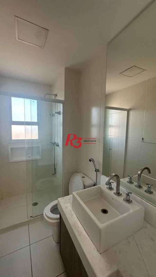 Apartamento para alugar, 150 m² por R$ 9.547,78/mês - Marapé - Santos/SP