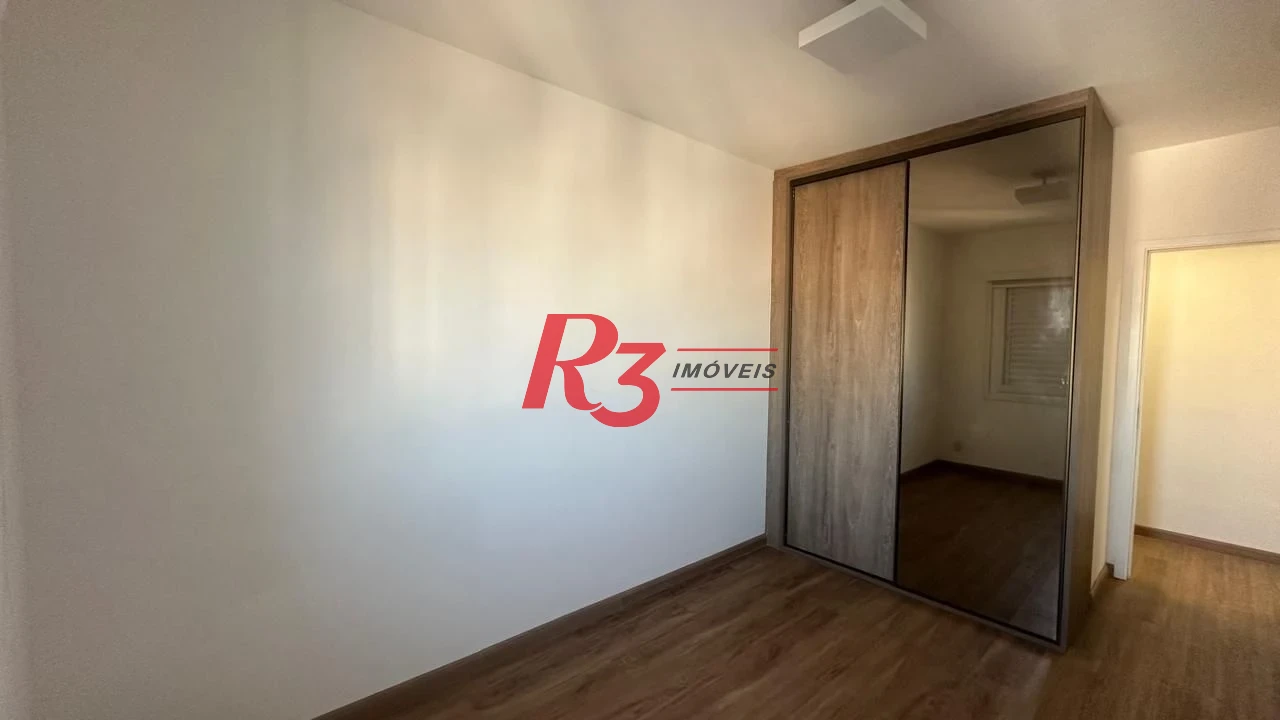 Apartamento para alugar, 150 m² por R$ 9.547,78/mês - Marapé - Santos/SP