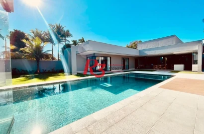 Casa com 4 dormitórios à venda, 400 m² por R$ 10.500.000,00 - Acapulco - Guarujá/SP