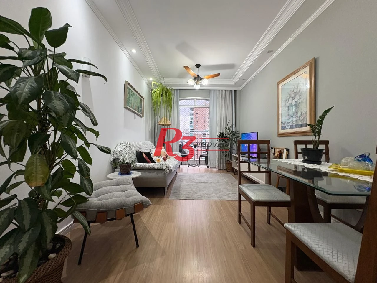 Apartamento, 60 m² - venda por R$ 535.000,00 ou aluguel por R$ 4.000,02/mês - Boqueirão - Santos/SP