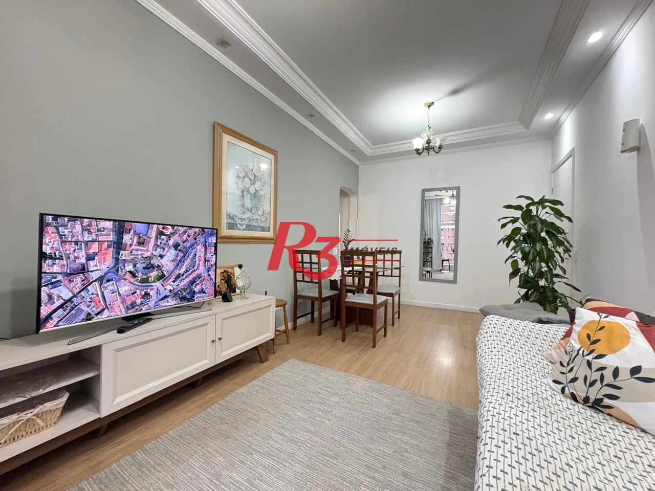 Apartamento, 60 m² - venda por R$ 535.000,00 ou aluguel por R$ 4.000,02/mês - Boqueirão - Santos/SP