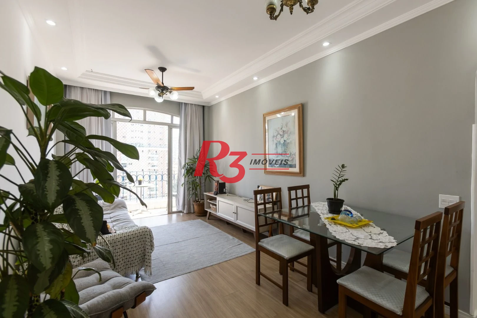Apartamento, 60 m² - venda por R$ 535.000,00 ou aluguel por R$ 3.700,02/mês - Boqueirão - Santos/SP