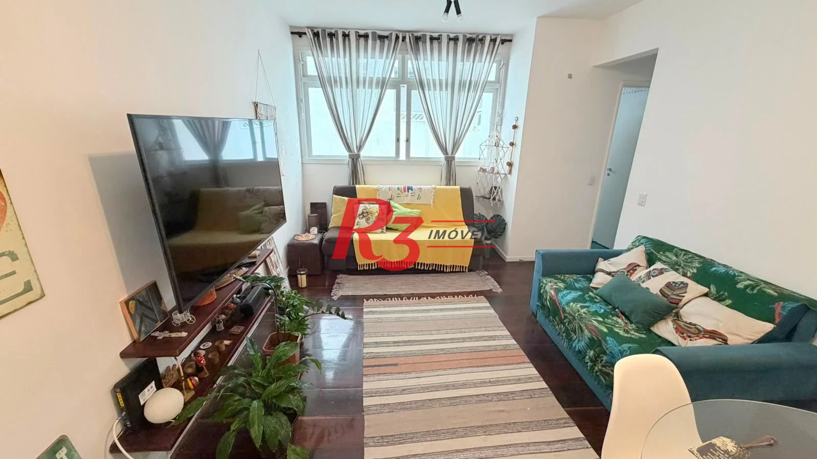 Apartamento com 2 dormitórios para alugar, 90 m² por R$ 4.500,00/mês - Pompéia - Santos/SP