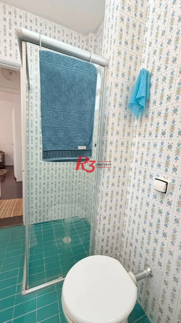 Apartamento com 2 dormitórios para alugar, 90 m² por R$ 4.500,00/mês - Pompéia - Santos/SP