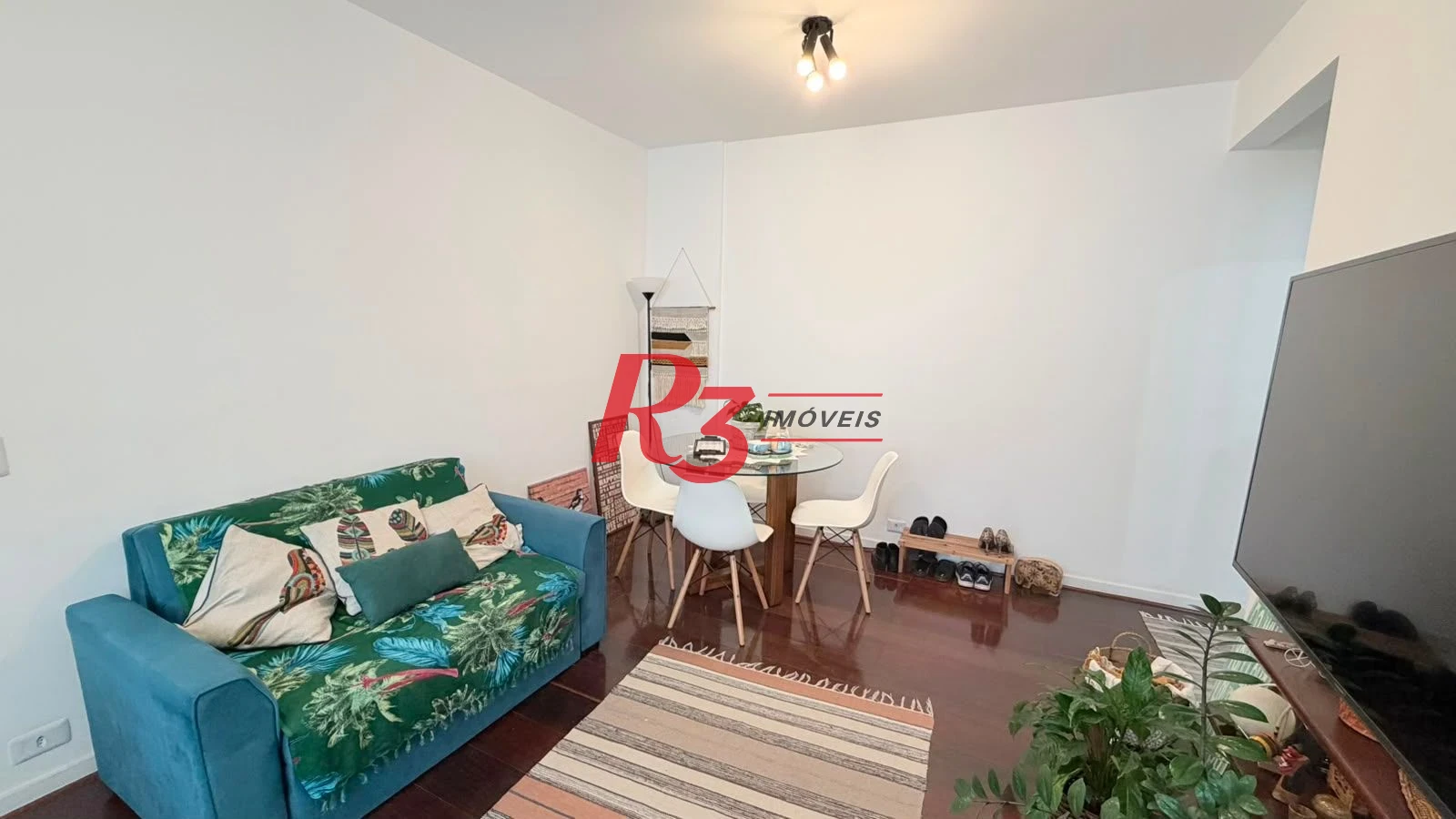 Apartamento com 2 dormitórios para alugar, 90 m² por R$ 4.500,00/mês - Pompéia - Santos/SP