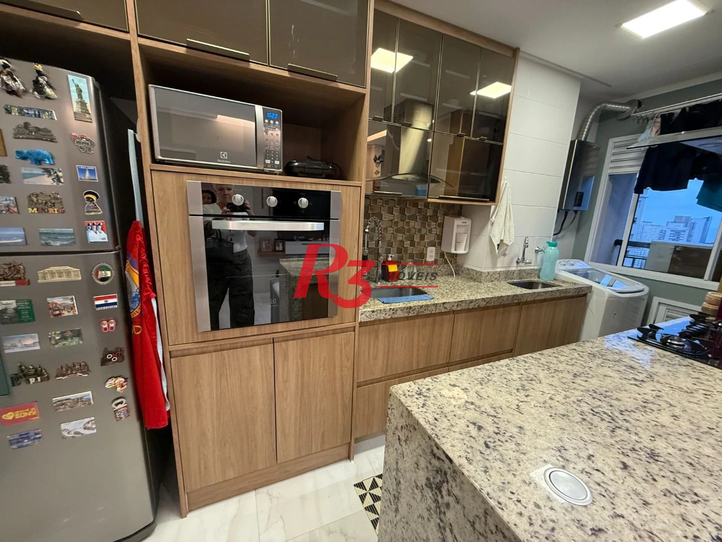 Apartamento com 2 dormitórios para alugar, 63 m² por R$ 4.800,00/mês - Marapé - Santos/SP
