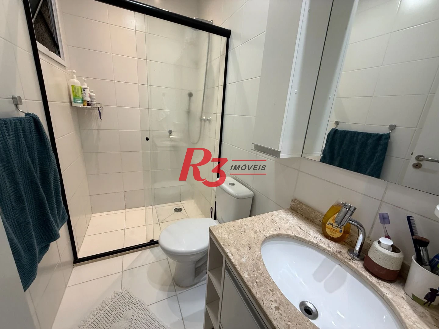 Apartamento com 2 dormitórios para alugar, 63 m² por R$ 4.800,00/mês - Marapé - Santos/SP