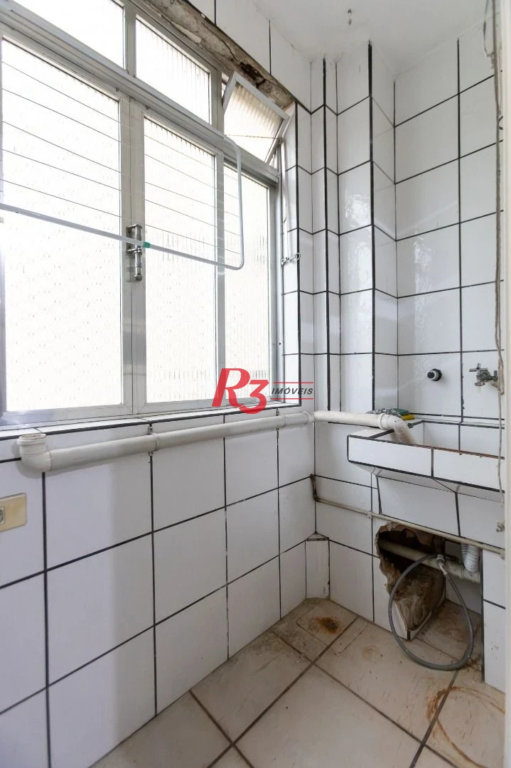 Apartamento com 1 dormitório à venda, 51 m² por R$ 415.000,00 - Gonzaga - Santos/SP
