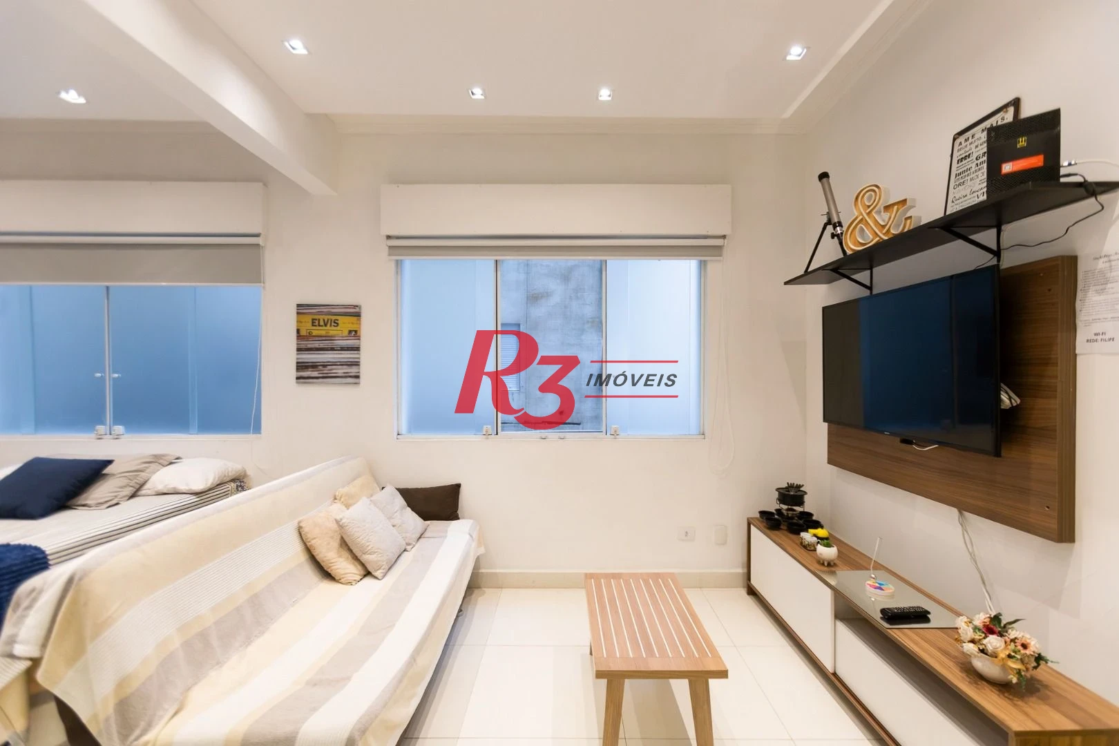 Studio com 1 dormitório à venda, 31 m² por R$ 350.000,00 - Embaré - Santos/SP