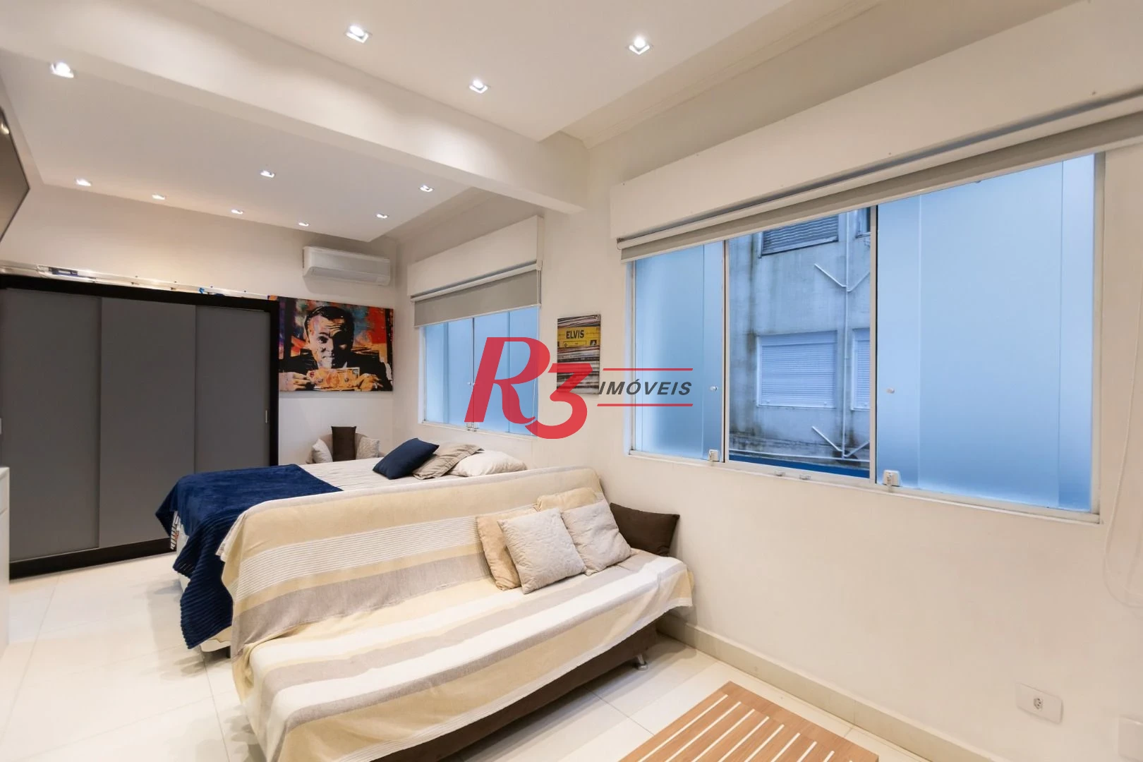 Studio com 1 dormitório à venda, 31 m² por R$ 350.000,00 - Embaré - Santos/SP