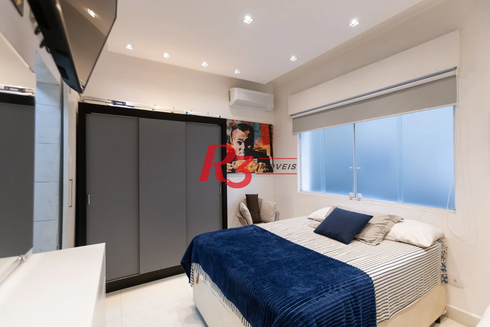 Studio com 1 dormitório à venda, 31 m² por R$ 350.000,00 - Embaré - Santos/SP