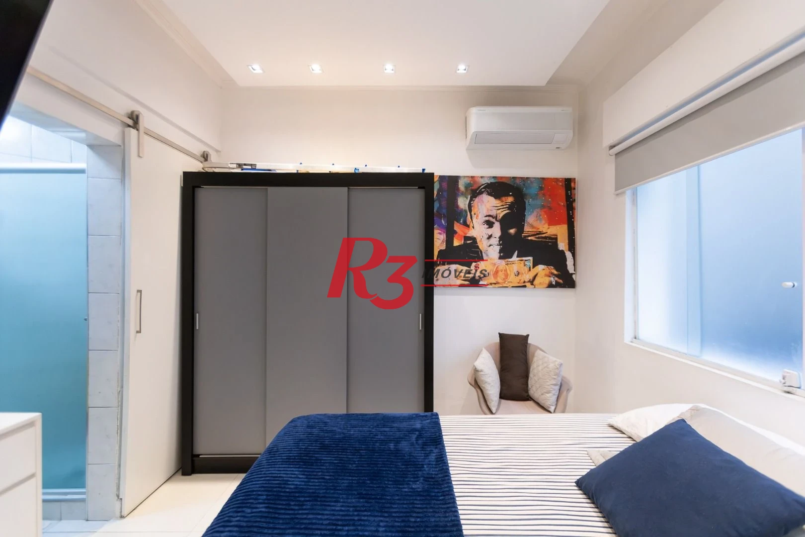 Studio com 1 dormitório à venda, 31 m² por R$ 350.000,00 - Embaré - Santos/SP