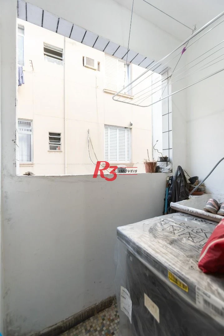 Apartamento com 2 dormitórios à venda, 92 m² por R$ 480.000,00 - Encruzilhada - Santos/SP