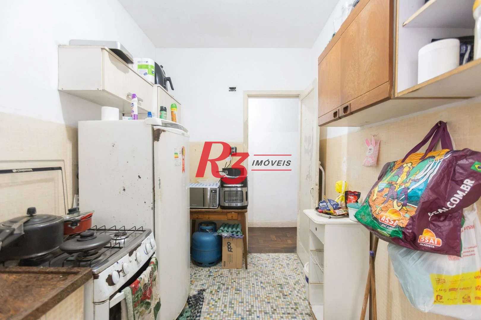 Apartamento com 2 dormitórios à venda, 92 m² por R$ 480.000,00 - Encruzilhada - Santos/SP