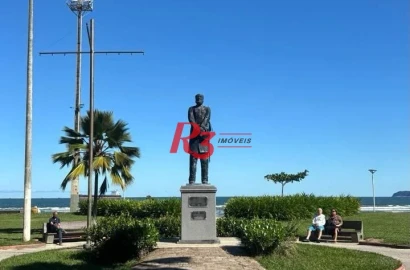 Kitnet com 1 dormitório à venda, 37 m² por R$ 310.000,00 - Embaré - Santos/SP