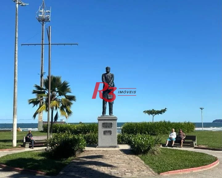 Kitnet com 1 dormitório à venda, 37 m² por R$ 310.000,00 - Embaré - Santos/SP