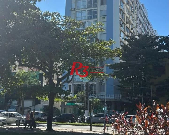 Kitnet com 1 dormitório à venda, 37 m² por R$ 310.000,00 - Embaré - Santos/SP