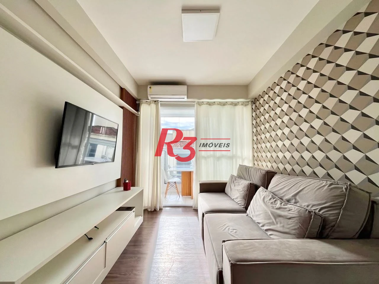 Apartamento com 1 dormitório, 45 m² - venda por R$ 750.000,00 ou aluguel por R$ 5.000,00/ano - Ponta da Praia - Santos/SP