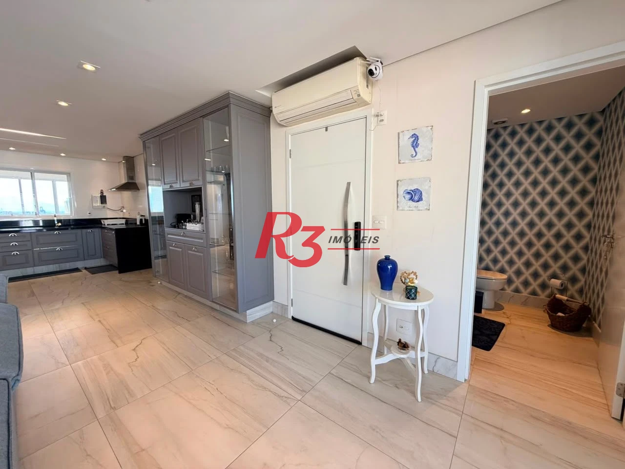 Apartamento com 3 dormitórios à venda, 164 m² por R$ 3.400.000,00 - Aparecida - Santos/SP