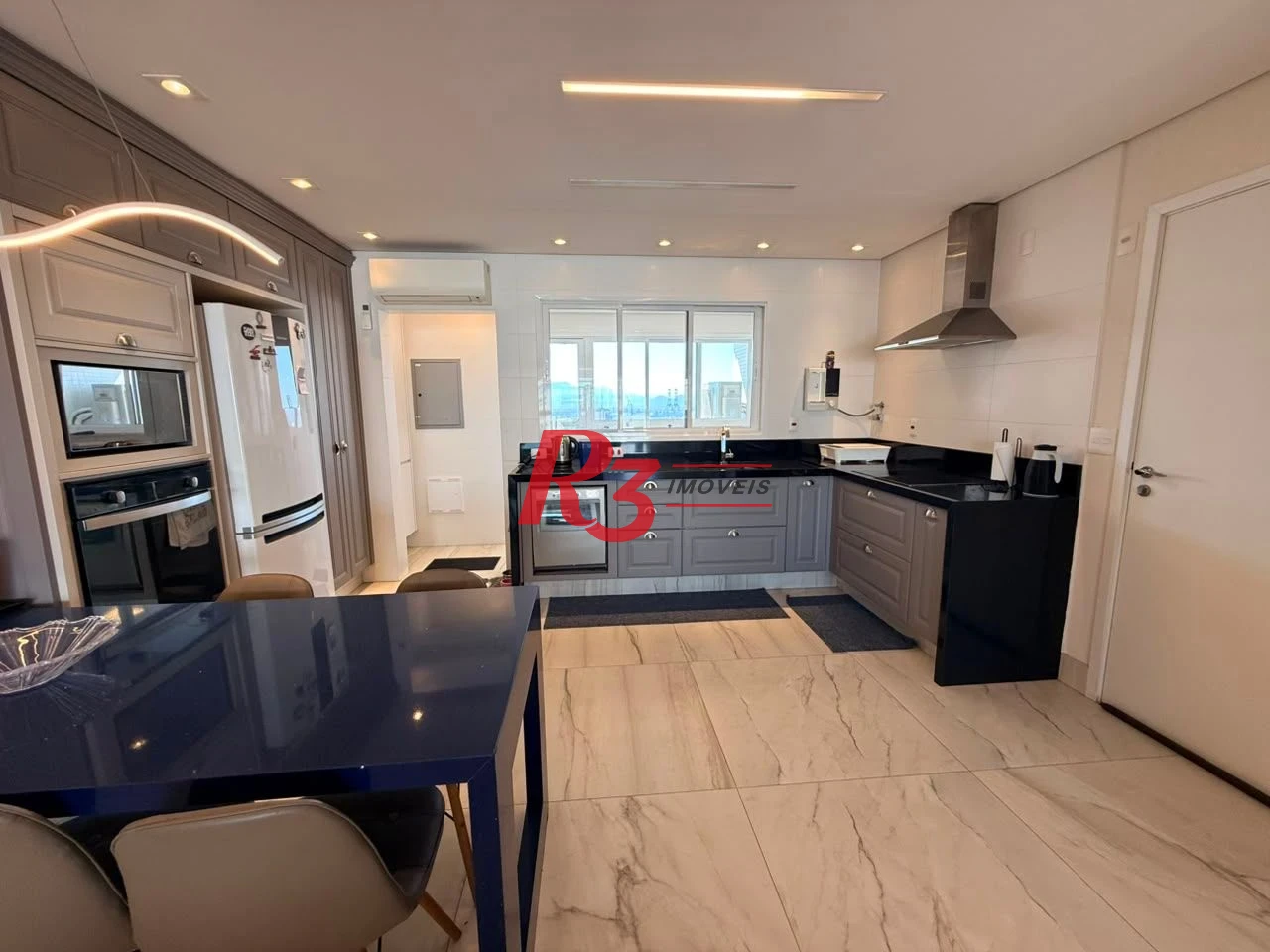 Apartamento com 3 dormitórios à venda, 164 m² por R$ 3.400.000,00 - Aparecida - Santos/SP