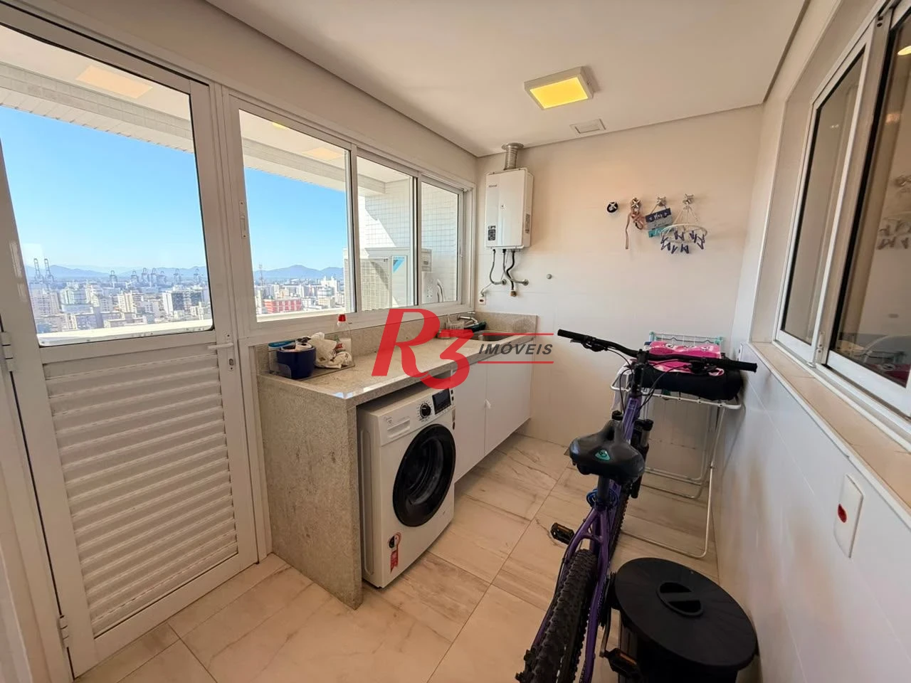 Apartamento com 3 dormitórios à venda, 164 m² por R$ 3.400.000,00 - Aparecida - Santos/SP