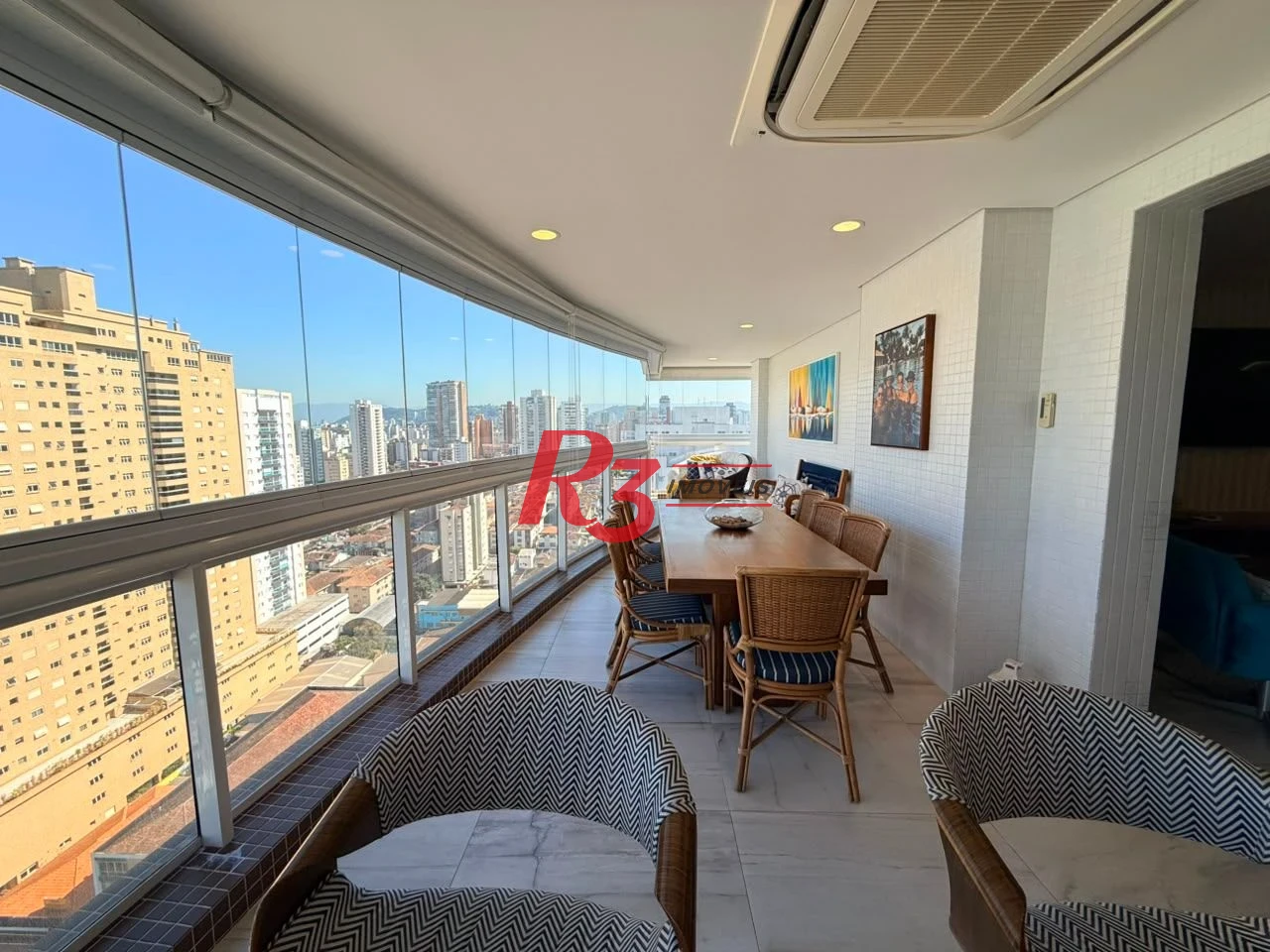 Apartamento com 3 dormitórios à venda, 164 m² por R$ 3.400.000,00 - Aparecida - Santos/SP