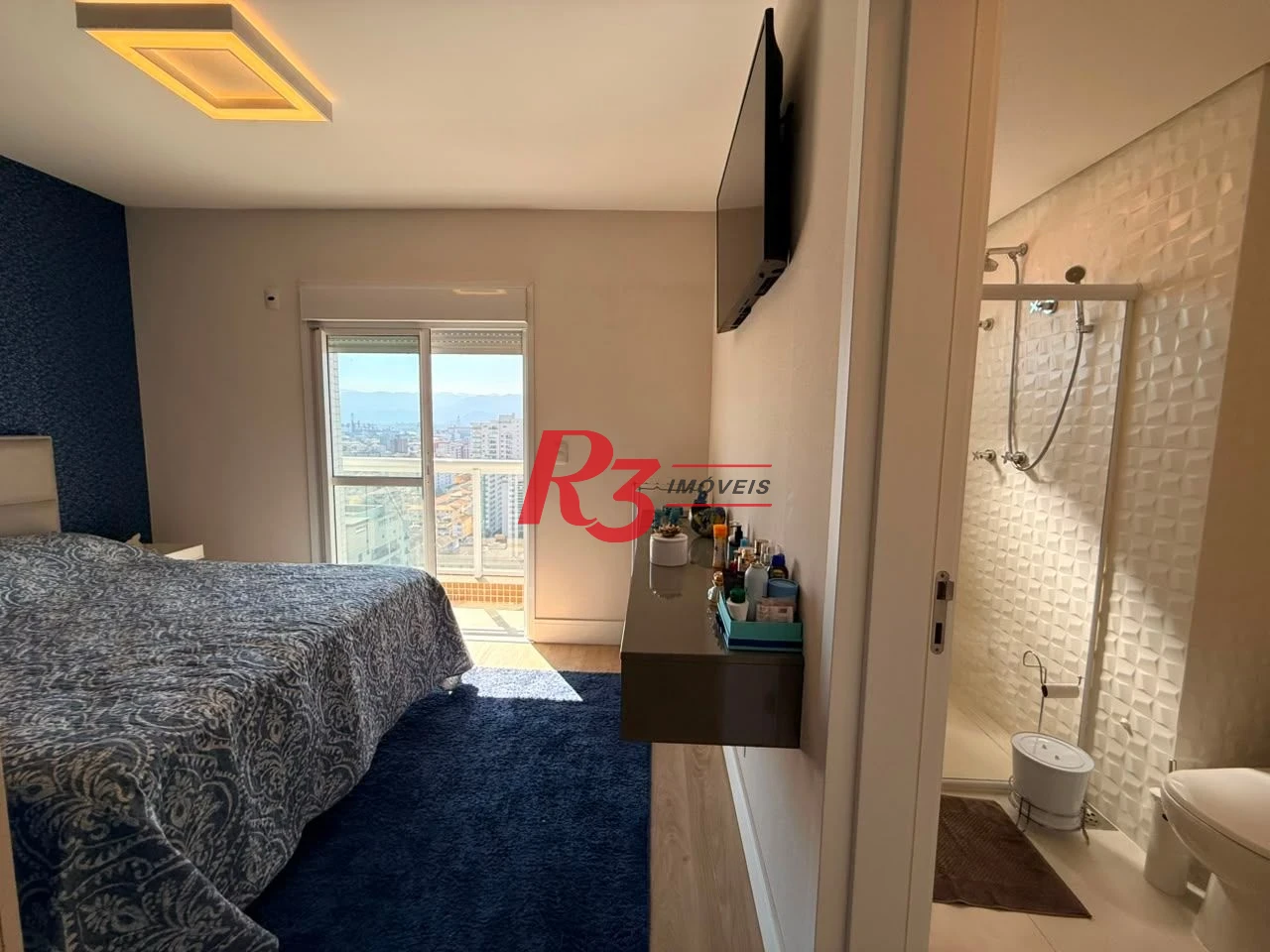 Apartamento com 3 dormitórios à venda, 164 m² por R$ 3.400.000,00 - Aparecida - Santos/SP