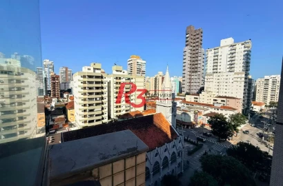 Apartamento com 3 dormitórios à venda, 145 m² por R$ 1.350.000,00 - Pompéia - Santos/SP