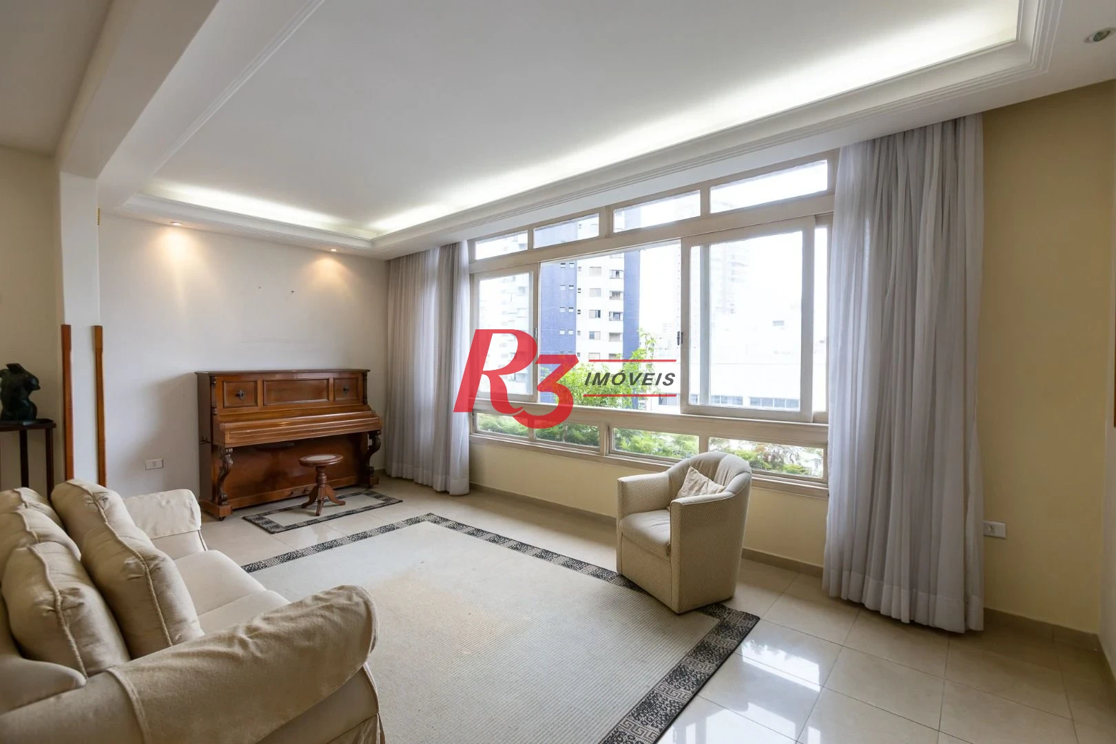 Apartamento com 3 dormitórios à venda, 178 m² por R$ 1.600.000,00 - Gonzaga - Santos/SP