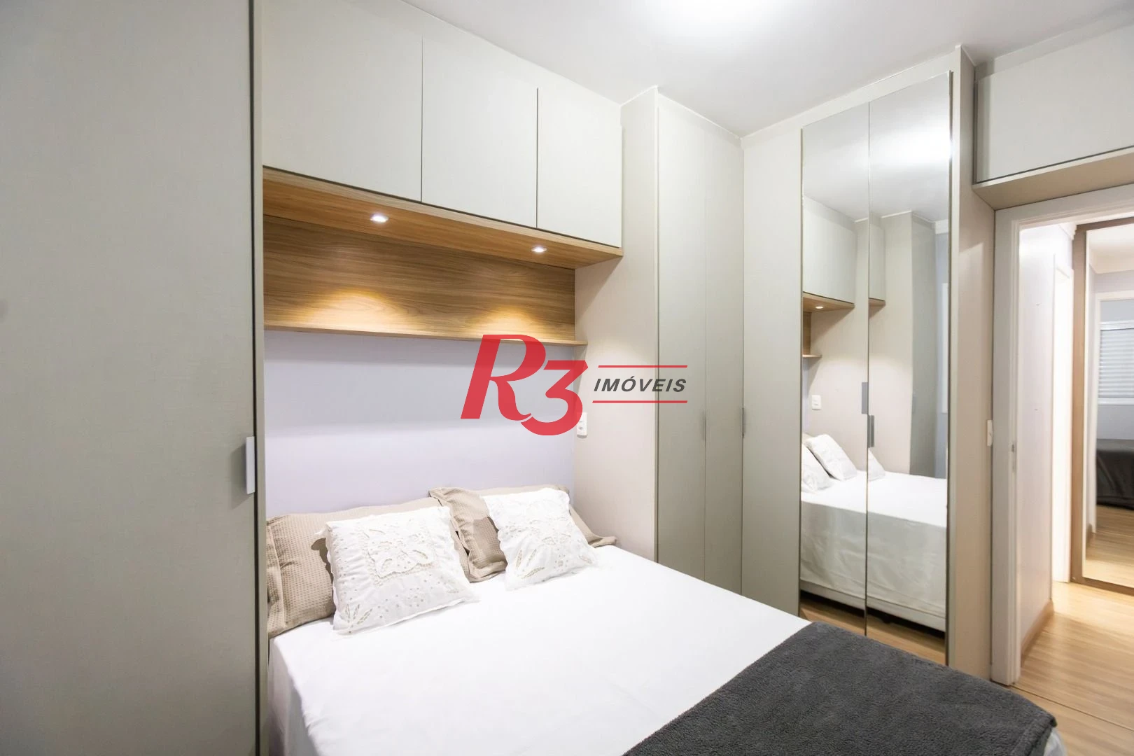 Apartamento com 1 dormitório para alugar, 49 m² por R$ 5.500,02/mês - Ponta da Praia - Santos/SP