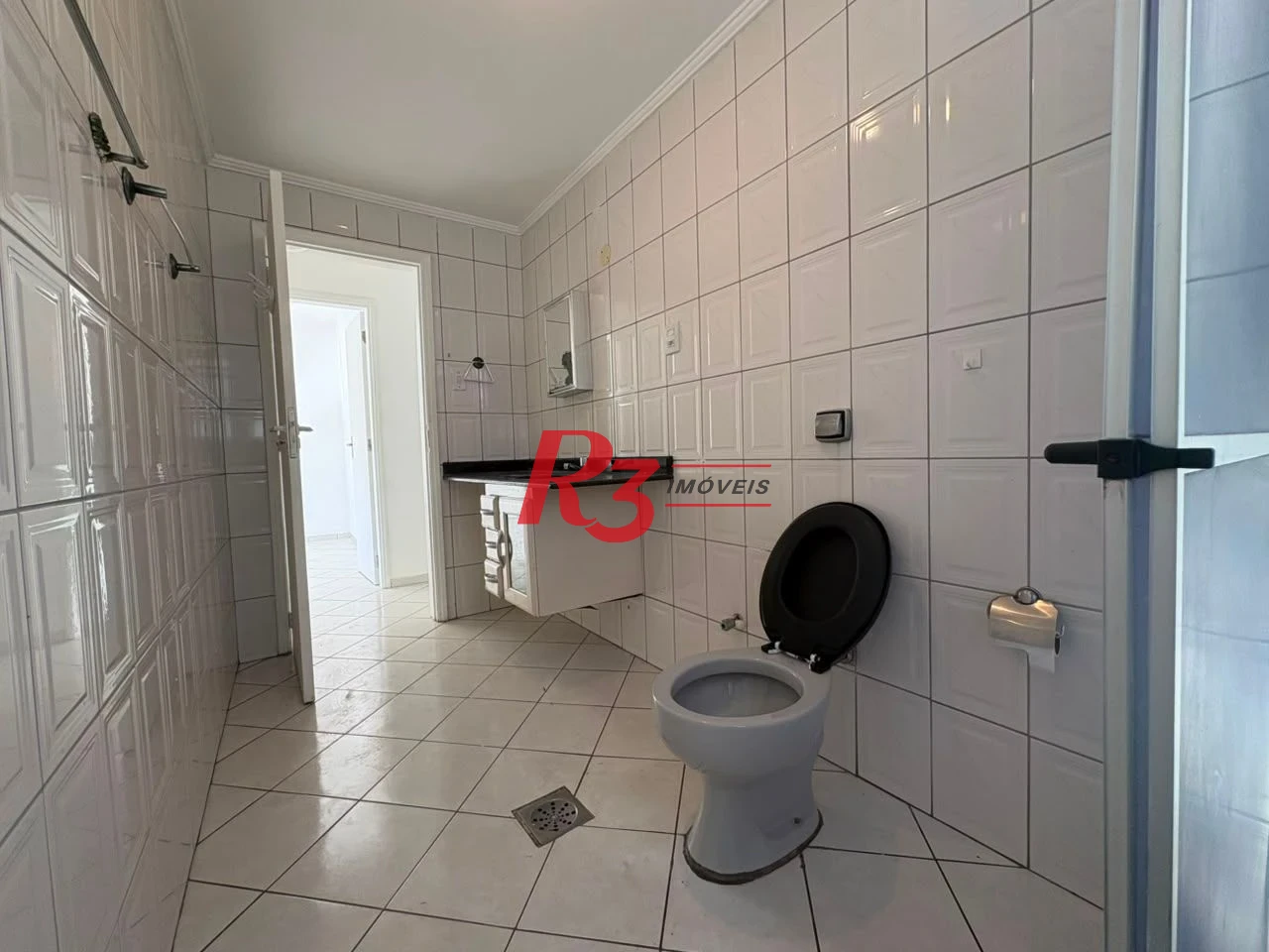 Apartamento com 2 dormitórios para alugar, 90 m² por R$ 3.200,00/mês - Gonzaga - Santos/SP