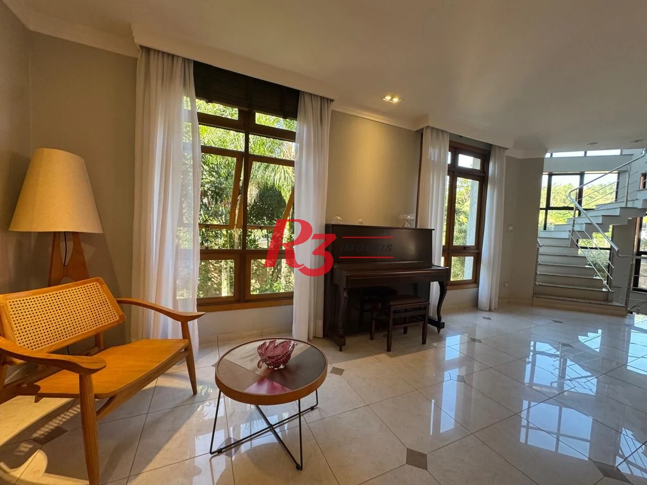 Casa com 4 dormitórios à venda, 960 m² por R$ 7.600.000,00 - Morro de Nova Cintra - Santos/SP