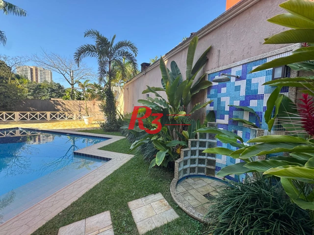 Casa com 4 dormitórios à venda, 960 m² por R$ 7.600.000,00 - Morro de Nova Cintra - Santos/SP