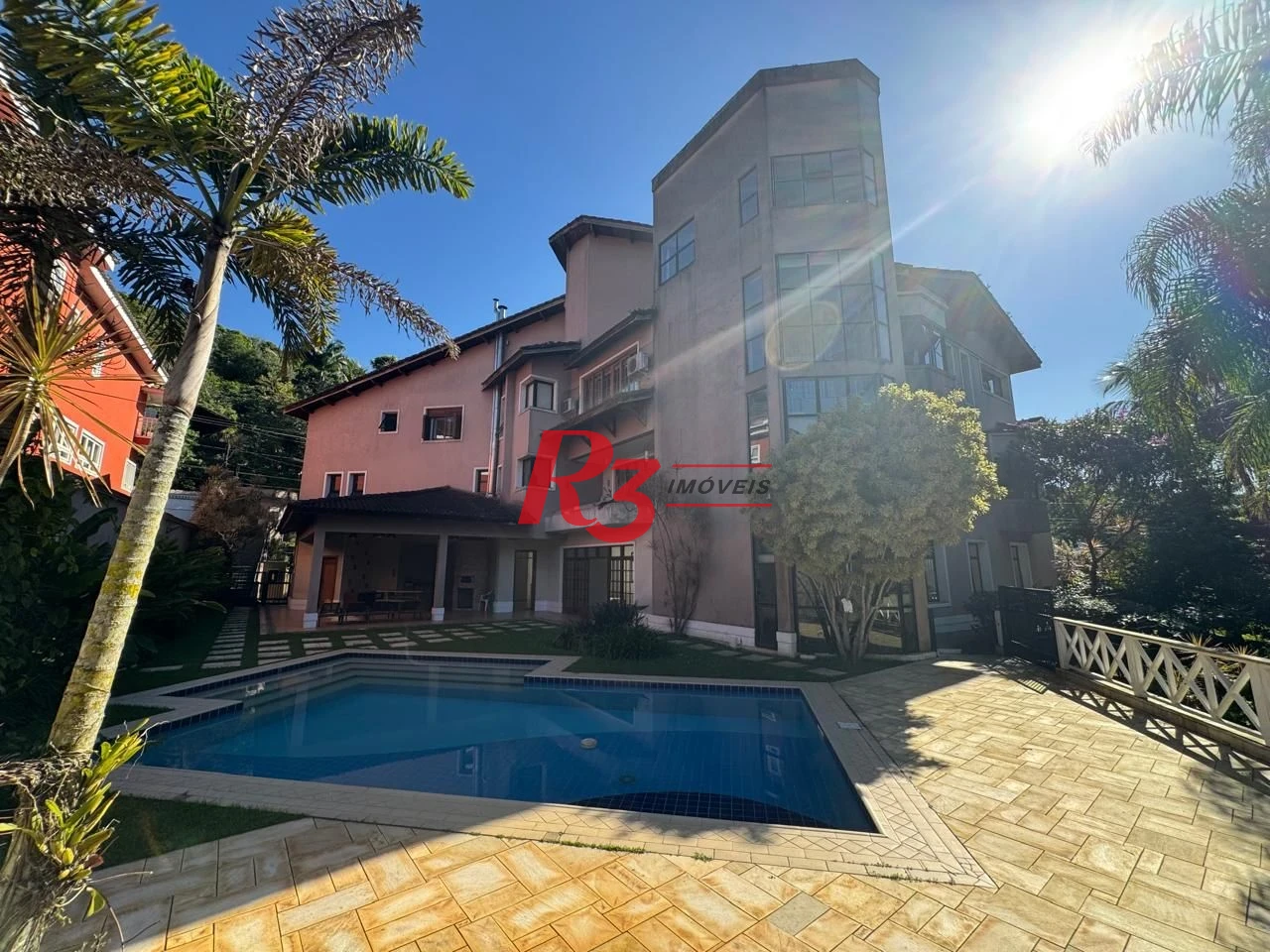 Casa com 4 dormitórios à venda, 960 m² por R$ 7.600.000,00 - Morro de Nova Cintra - Santos/SP