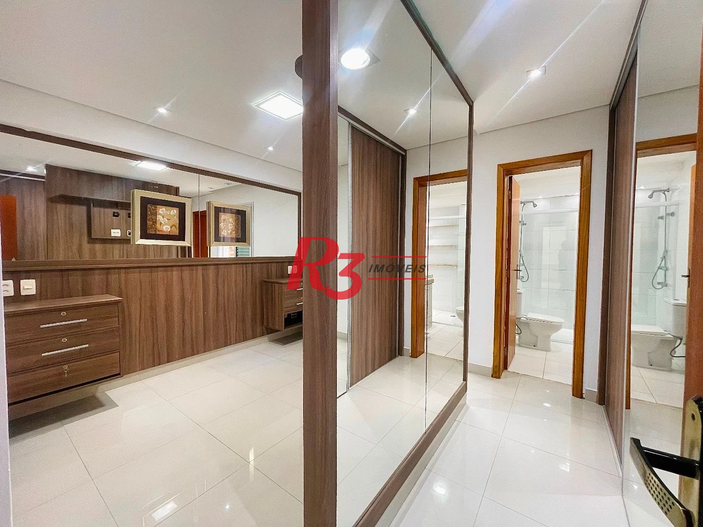 Apartamento para alugar, 168 m² por R$ 17.000,00/mês - Ponta da Praia - Santos/SP