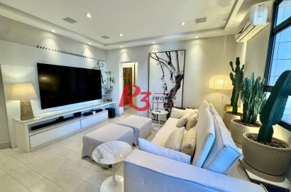 Apartamento com 2 dormitórios à venda, 110 m² por R$ 950.000,00 - Gonzaga - Santos/SP