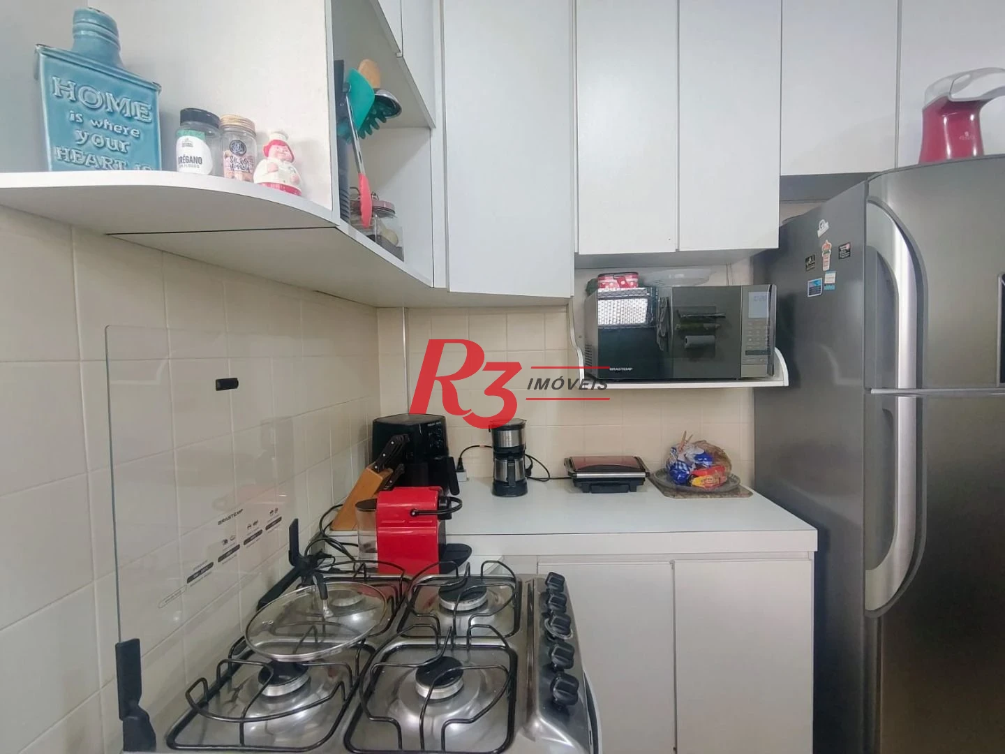 Apartamento com 2 dormitórios à venda, 86 m² por R$ 900.000,00 - Gonzaga - Santos/SP
